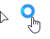 Windows Metro No Tail Cursors cursor preview