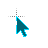Futuristic Cursor (No Glow) cursor