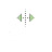 Horizontal resize cursor