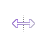Horizontal resize cursor