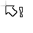 exclamation cursor