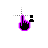 Purple Glow CursorPersonSel cursor