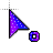 Background Galaxy cursor