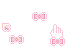 Pink Little Bow Cursors preview