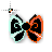 Cute Multicolor Bows Set! Cursors preview