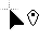 Mono Location cursor