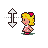 Vertical resize cursor