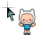 finn adv time cursor