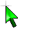 Red White & Green Color Shift cursor