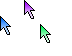 Blended-Mouse Pointers Cursors cursor preview