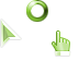 Windows 7 Evo OS Medium Green Edit Cursors preview