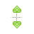 Vertical resize cursor