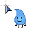 Teardrop from BFDI Cursors preview