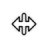 Horizontal resize cursor