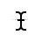 Text select cursor