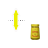 Vertical resize cursor