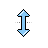 Vertical resize cursor