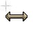 Horizontal resize cursor