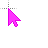 Windows Pink Inside Trunk cursor