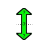 Vertical resize cursor