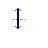 Vertical resize cursor