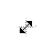 Apple II Diagonal Resize 2 (Real) cursor