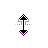 Vertical resize cursor
