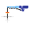 fishing rod blue Cursors preview