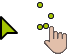 Metro X3 Bold Magenta Cursors cursor preview