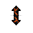 Vertical resize cursor