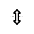Vertical resize cursor