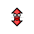 Vertical resize cursor
