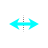 Horizontal resize cursor