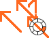 Long orange arrows Cursors preview