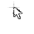 Vertical resize cursor