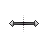 Horizontal resize cursor