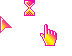 Pinkorange Cursors preview