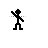 Stick man diagonal 1 cursor