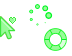 Cute Aesthetic Light Green Cursors preview