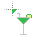 green apple cocktail cursor