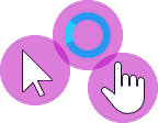 Binary Enchanced - Ultra Violet Shadow Cursors preview