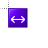 Horizontal resize cursor