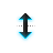 Vertical resize cursor
