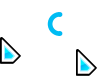 Fluent Dark Blue Cursors preview