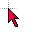 Cool Red Cursor cursor