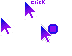 blue, purple, pink wave Cursors preview