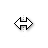 Horizontal resize cursor