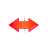 Horizontal resize cursor