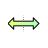 Horizontal resize cursor