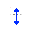 Vertical resize cursor